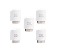 HWWW Collecteur d'actionneur Thermique électrique 230 V/24 V for Thermostat de Chauffage au Sol, NF/NO.(5pieces-24VNC-white)