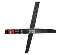 HWWW Courroie de Machine à laver à tambour 5PJ1315E 6PJ1315, courroie d'entraînement nervurée 5PJ1315E, accessoires(6PJ1315)