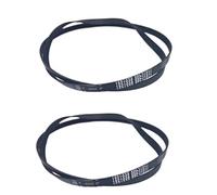 HWWW Courroie d'entraînement for machine à laver 5EPJ1271 W10722158 Courroie de tambour for machine à laver 5EPJ1271 5PJ1271 5PJE1271 Courroie rotative en caoutchouc(2pcs5EPJ1271)