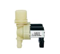 HWWW Électrovanne d'arrivée d'eau électrique for lave-linge 41018989 41020418 220 V, pièces de lave-linge automatique à ondes