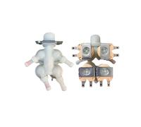 HWWW Électrovanne d'arrivée d'eau électrique for machine à laver DC62-00214N 220 V 50/60 Hz. Pièces de rechange