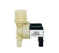 HWWW Électrovanne électrique d'entrée d'eau for Machine à laver 41018989 41020418 220V, pièces de lave-linge à ondes automatiques