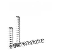 HWWW Lot de 10 ressorts de compression en acier à ressort de 1,0 mm d'épaisseur, longueur 10 à 50 mm.(30mm,11mm)