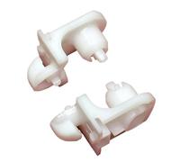 HWWW Lot de 2 boucles de fixation for tige de suspension, amortisseur de machine à laver, support en plastique