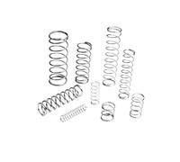 HWWW Lot de 20 micro-ressorts de compression en acier inoxydable de 0,45 mm d'épaisseur, diamètre extérieur 3/3,5/4/4,5/5/6/7/8/9/10 mm, longueur 5 à 50 mm.(50mm,7mm)