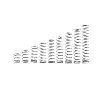 HWWW Lot de 20 micro-ressorts de compression en acier inoxydable de 0,6 mm de diamètre extérieur: 4mm/5mm/6mm/7mm/8mm/10mm, longueur: 10mm à 50mm(35mm,6mm)