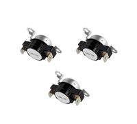 HWWW Lot de 3 thermostats de sécurité for sèche-linge 3204267, compatibles avec les sèche-linge