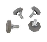 HWWW Lot de 4 vis de fixation for sèche-linge, lave-linge, pieds de machine