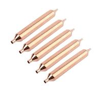 HWWW Lot de 5 filtres déshydrateurs for réfrigérateur 19 mm x 127 mm. Filtre déshydrateur en cuivre for la réfrigération. Élimine les impuretés et les contaminants.