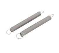 HWWW Lot de 5 ressorts de tension en acier inoxydable, diamètre du fil : 0,8 mm ; diamètre extérieur : 6 mm, 7 mm et 8 mm ; longueur du ressort d’extension : 15 mm à 50 mm.(45mm,6mm)