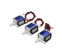 HWWW Micro électrovanne électrique DC 5V 6V 12V 24V, petite vanne de contrôle du débit d'eau normalement fermée, vanne d'arrosage des fleurs(12V)