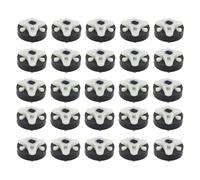 HWWW Paquet de 25 285753A coupleur de moteur de rondelle, insert métallique