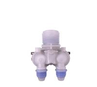 HWWW Pièces de Valve à double entrée for Machine à laver AC110-120V