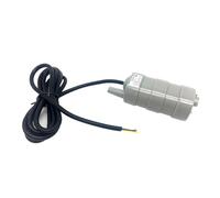 HWWW Pompe à eau submersible à balais DC 12 V 24 V avec prise femelle, débit maximal 1000 l/h, hauteur de refoulement maximale 5 m(24V Black)