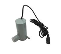 HWWW Pompe à eau submersible DC12V 19W, capacité de relevage maximale 500L/H, 9M(12V Gray)