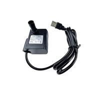 HWWW Pompe submersible 240 l/h DC 12 V, sans balais, électromagnétique, for aquarium, circulation d'eau, micro-pompe avec ventouse(USB 5V 5800)