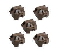 HWWW Relais de démarrage PTC for compresseur de réfrigérateur et congélateur, 5 pièces, remplace les modèles 10097202 WR7X194 5303007173 IC102 66858-1 66857-2 WR7X214