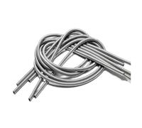 HWWW Ressort de tension et d'extension en acier inoxydable, diamètre de sortie: 6 à 12mm, 1mètre, 0,7mm, 0,8mm, 1,0mm(1.2x8x1000)