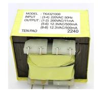 HWWW TK4321000 double 12.3V 500mA chaudière murale chauffe-eau transformateur de carte d'alimentation 200V11mA broche 8 broches