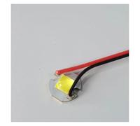 HWXMUGLXL 1pc 40W High Power LED 5050 7070 Bead Diode 6V 16mm white With Cable