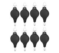 HWXZUUO Basket Pouple Poulley Pulle de poulie rétractable Hooks Planteurs Planters pour Home Garden 8pcs Planteur de Plante rétractable