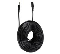 HWyndiluvian Câble d’extension audio mâle-femelle de 3,5 mm, câble auxiliaire pour écouteurs de smartphone, son stéréo HiFi avec conducteur en cuivre sans oxygène, gaine en PVC flexible pour (30m)