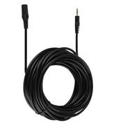 HWyndiluvian Câble d’extension audio mâle-femelle de 3,5 mm, câble auxiliaire pour écouteurs de smartphone, son stéréo HiFi avec conducteur en cuivre sans oxygène, gaine en PVC flexible pour (10m)