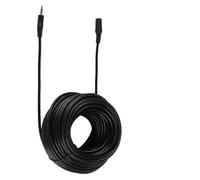 HWyndiluvian Câble d’extension audio mâle-femelle de 3,5 mm, câble auxiliaire pour écouteurs de smartphone, son stéréo HiFi avec conducteur en cuivre sans oxygène, gaine en PVC flexible pour (20m)
