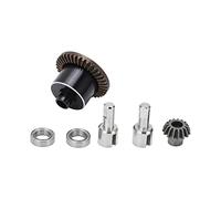 HWyndiluvian Ensemble de pignons différentiels RC en Alliage d’Aluminium, pignon différentiel en métal pour WL 1/18 A959 A979 A969, coupelle différentielle de Voiture RC améliorée avec ingénier