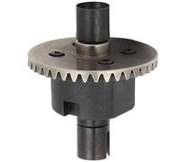 HWyndiluvian Remplacement du différentiel RC 38T, Ensemble de pignons de différentiel Avant et arrière en Acier brossé à Haute résistance pour Camion du désert RC 1/10, Construction en plastiqu