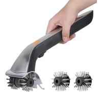 HWYYLXS Brosse éLectrique pour Barbecue, Nettoyeur De Barbecue sans Fil avec TêTes De Brosse RemplaçAbles, Nettoyeur Automatique pour Barbecue Domestique, pour IntéRieur Et ExtéRieur,Battery