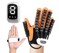 HWYYLXS Gants Robotique De RééDucation pour Avc, éQuipement De ThéRapie De La Main, 4 Modes, 9 Niveaux De Force, Gants RobotiséS pour La ThéRapie De La Main HéMipléGique Right-XL
