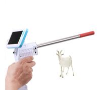 HWYYLXS Pistolet D'InséMination Visuelle, Pistolet D'InséMination Artificielle, éCran Rotatif, Outils D'InséMination VéTéRinaire Professionnels pour Vaches, Porcs, Chiens Et Moutons,Fordog/Sheep