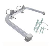 HWYYLXS Stabilisateur D'éChelle, Crochet De Toit en Acier Robuste, Bras De Support D'éChelle SûRs Et Stables, Crochet De Toit avec Coussinet InféRieur en Caoutchouc AntidéRapant