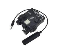 HWZ AN/PEQ-15A DBAL-A2 LED lumière blanche + lentilles avec interrupteur à distance boîtier de batterie de chasse tactique noir