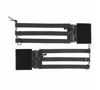 HWZ Tactical Vest Cummerbund MOLLE Removal Buckle Set Quick Release System Set For JPC CPC NCP XPC 6094 420 Vest Accessories (HWZ-YB-N-vest-qd-b)