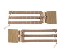 HWZ Tactical Vest Cummerbund MOLLE Removal Buckle Set Quick Release System Set For JPC CPC NCP XPC 6094 420 Vest Accessories (HWZ-YB-N-vest-qd-s)