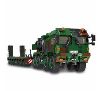 Hx-81 Tank Transporter Building Kit, WW2 Military Tank Carrier Truck, Compatible with Lego Technik - 1912 Pieces