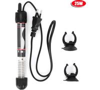 HX-906 Aquarium Mini Heizstab Tauchfischtank Einstellbarer Warmwasserbereiter (25 W)