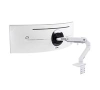 Hx Desk Monitor Arm With Hd Pivot White