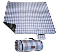 HX&OD Couverture de pique-nique d'extérieur imperméable et pliable pour plage, camping, pelouse, parc, idée mignonne de couple, mariage - 203,2 x 203,2 cm - Très grande taille - 203,2 x 203,2 cm