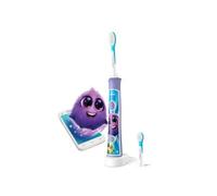 Philips Sonicare For Kids, brosse à dents électrique sonique avec appli, pour enfants de 3 ans et plus, avec KidTimer et KidPacer pour un brossage minutieux, violet, modèle HX6322/12