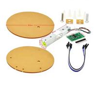 Hx711 Module de capteur de pression 1 kg Double canal Gain de bruit Alimentation stable pour projets de pesée électronique