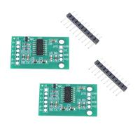 HX711 Module de capteurs de poids de cellule de charge 128x Gains programmables pour microcontrôleur Intégration pour projets Raspberry Module de capteurs de poids haute précision