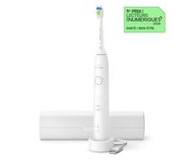 Philips Sonicare 5500 - Brosse à dents électrique sonique avec 2 modes, Alerte de pression, EasyStart, SmarTimer et BrushPacer, Blanc, modèle HX7110/02 [Nouvelle technologie]