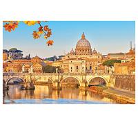HXA DECO Affiche decoratif basilique St Pierre Rome, 60x40cm - Made in France - Made in France - 60x40