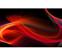 HXA DECO - Décoration Murale pour Le Salon, Tableau Abstrait Rouge transcendant - 80x50 cm