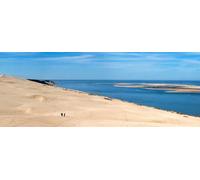 HXA DECO - Impression sur Toile, Decoration Murale, Tableau Paysage Dune du Pyla au Sommet - 80x30 cm