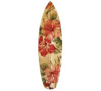 HXA DECO - Planche de Surf Décorative,Multi Choix, Décoration Murale, Impression sur Alu Dibond, Surf Vintage, 150x40 cm