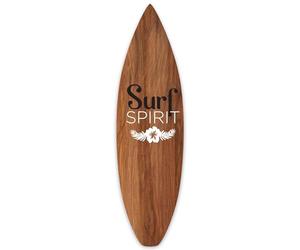 HXA DECO - Planche de Surf Décorative,Multi choix, Décoration Murale, Planche Deco Surf Spirit, 146x42 cm